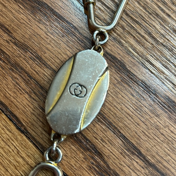 GUCCI pre loved double key chain - Picture 2 of 5